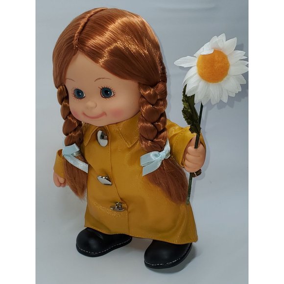 NWB VINTAGE 1991 BRINN'S UNDERCOVER KIDS APRIL W/RAIN GEAR AND FLOWER 759 - Picture 4 of 10